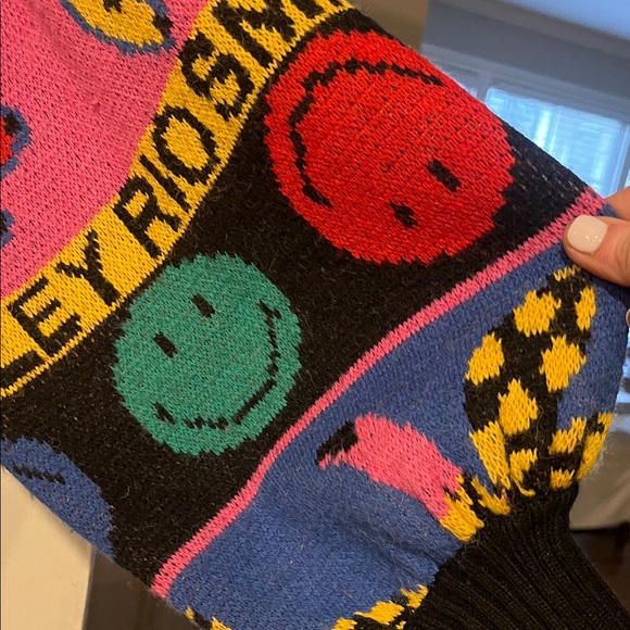 FARM Rio Multicolor Smiley Cardigan - Picture 4 of 6